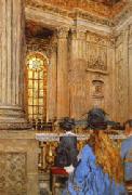 Edouard Vuillard The Chapel at the Chateau of Versailles oil on canvas